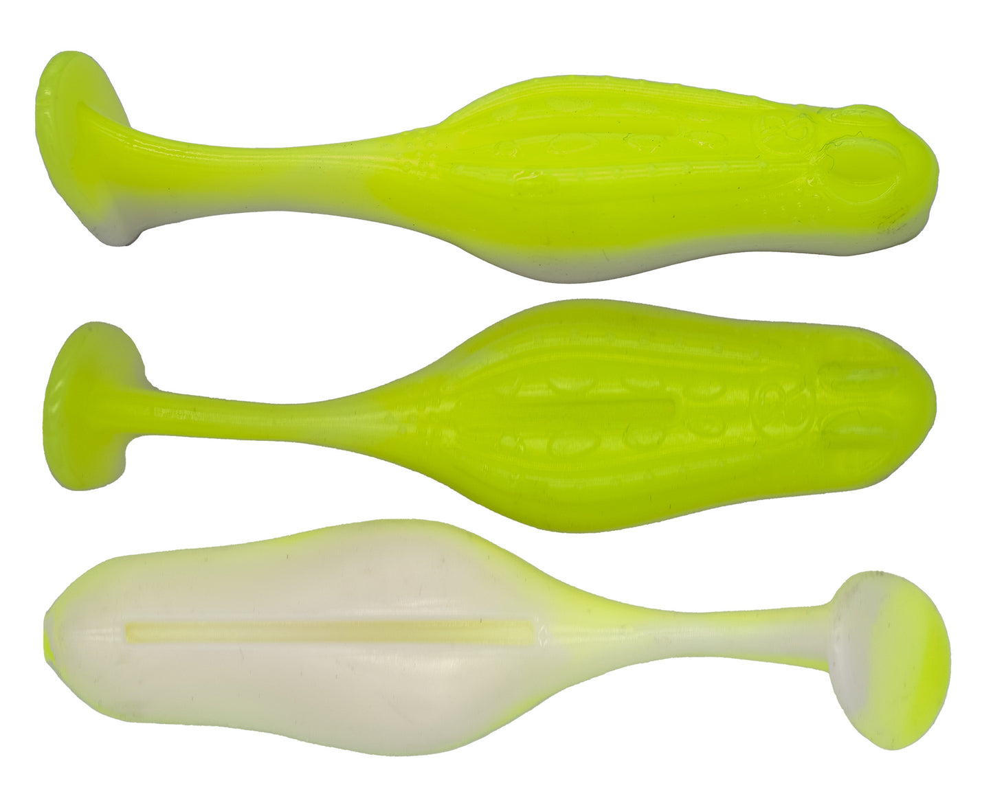 กยยาง RipRoy Li'l Polly "ลิล พอล-ลี" ขนาด 7.5cm (3.0"), 7.6g (บรรจุ 3 ตัว แถมฟรี ตัวเบ็ด 2/0) เหยื่อยาง เหมาะสำหรับตกปลาช่อน และปลาชาโด