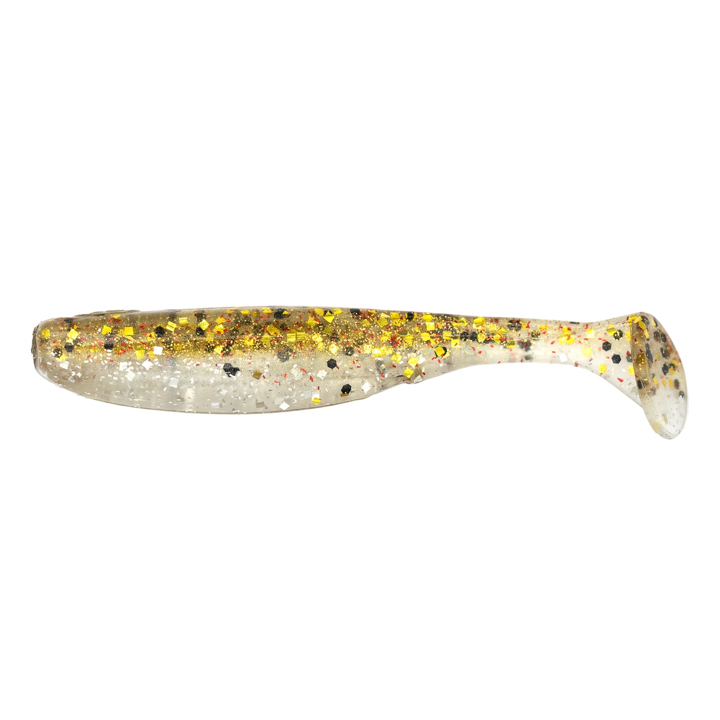 Flasher 6.5cm (2.8") 3.0gm (6 ตัว) Swimbait เหยื่อยาง ปลาช่อน ปลากะพง ปลากระสูบ Texas Rig เหยื่อปลอม 